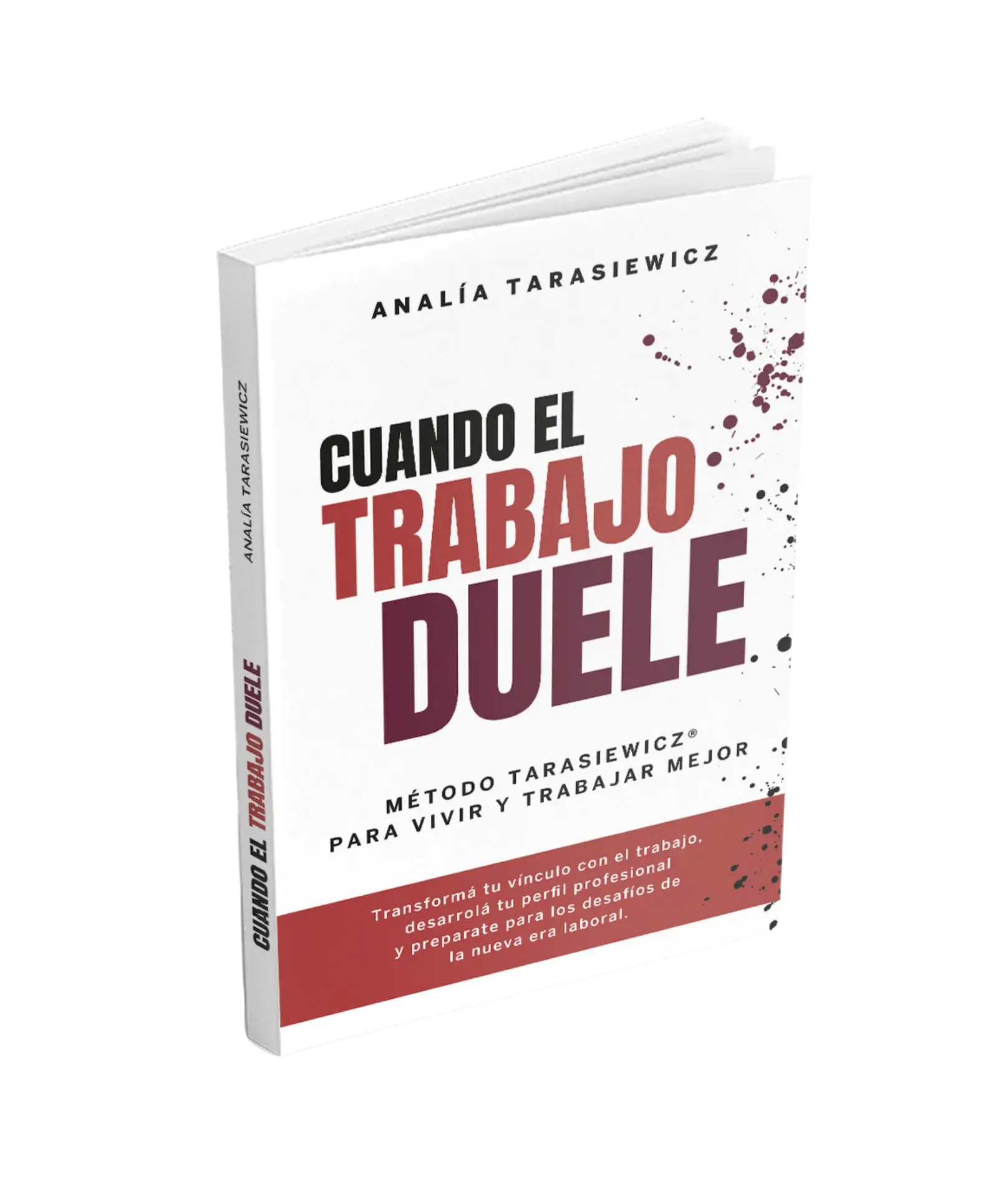 Tapa del libro Cuando el trabajo duele — Analía Tarasiewicz