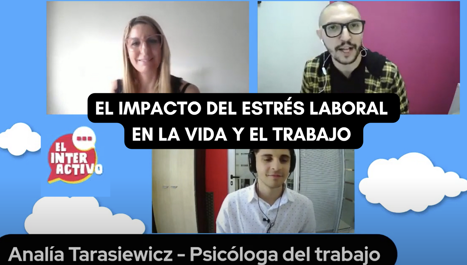 1 Analía Tarasiewicz, psicóloga del trabajo, Directora de la Consultora Trabaja Mejor, habla en El ciudadano News de Mendoza, sobre que podes hacer para afrontar el ESTRÉS LABORAL Analizamos cómo reconocer y gestionar el estrés en nuestra vida diaria. Analía nos enseñó que ser conscientes de las situaciones estresantes es clave para poder abordarlas. Nos compartió técnicas para manejar el estrés en el momento, como la respiración profunda y el ejercicio. También destacó la importancia de comprender nuestras creencias y pensamientos asociados al estrés. ¡No te pierdas este video lleno de consejos prácticos para mejorar tu bienestar emocional y físico! Si te gusta lo que escuchas ya sabés! suscribite al canal, dale Like, compartí, descargalo, lo que quieras! Escuchalo y después me contas Encontranos en www.trabajamejor.com.ar o en Instagram @trabaja.mejor
